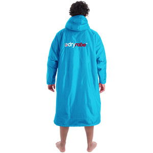 2018 Dryrobe Advance - Dryrobe manga larga premium para exterior DR104 - L SKY / GREY